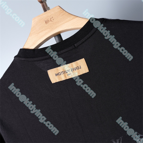 ルイ ヴィトン メンズ tシャツ LVロゴ 激安 ヴィトン コピー 偽物