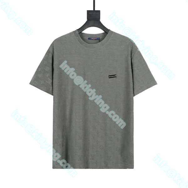Louis Vuitton メンズ ヴィトン 激安 tシャツ LVロゴ スーパーコピー