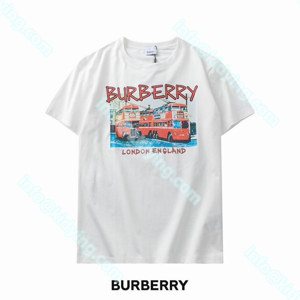 Burberry  tシャツ 激安 ブランドロゴ バーバリーメンズ半袖 偽物通販