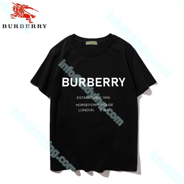Burberry tシャツ 激安 ブランドロゴ バーバリーメンズ半袖 偽物通販