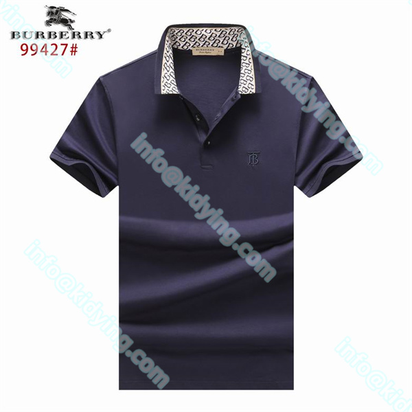 バーバリー メンズポロシャツ 人気 Burberry 激安 品質保証 スーパーコピー