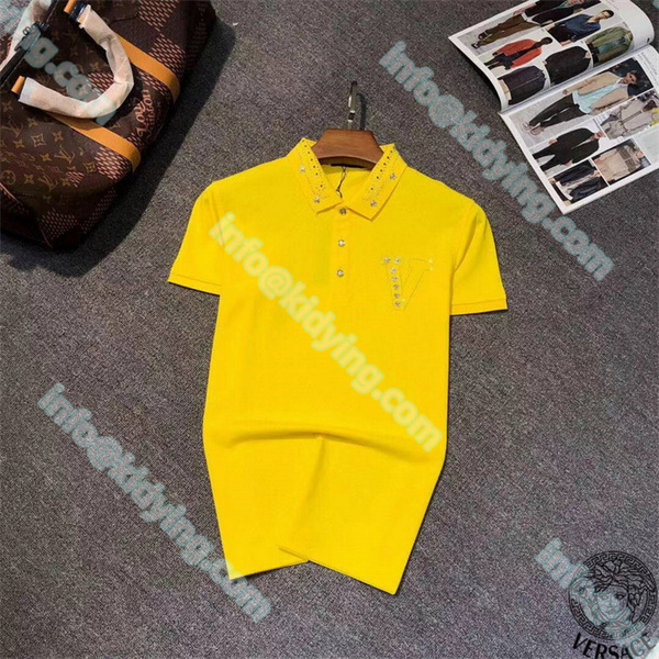 ヴェルサーチ ポロシャツ 人気激安 Versace メンズ 品質保証 スーパーコピー