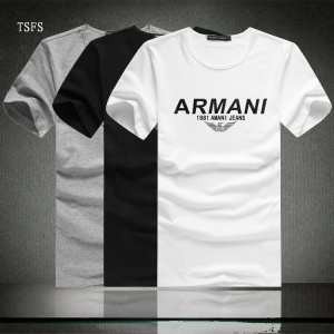 個性派 2015春夏物 ARMANI アルマーニ 半袖Tシャツ 3色可選