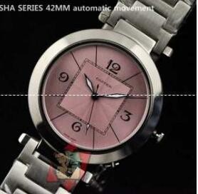 重厚感ある Cartier、カルティエの素敵な自動巻きレディース腕時計.
