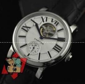 ウォッチハンドカレンダーのカルティエ  コピー、Cartierのメンズビジネスマン腕時計.