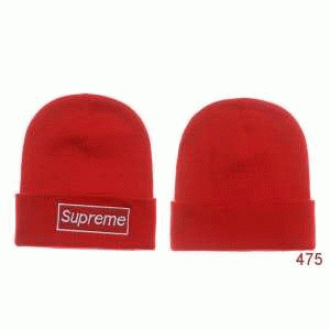 高評価の人気品SUPREMEシュプリーム偽物ニット帽子　ボックス　ロゴ　赤色　ニットキャップ　人気通販
