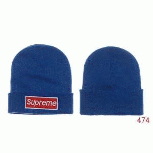 最新作SUPREMEシュプリームニット帽子スーパーコピー　ボックス　ロゴ　ブルー　人気　ニットキャップ