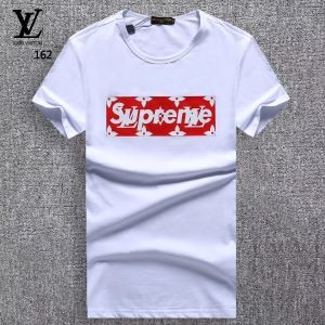 18夏季人気定番 SUPREME x Louis Vuitton Box Logo Tee 半袖Tシャツ モノグラム柄 クールネック3色可選