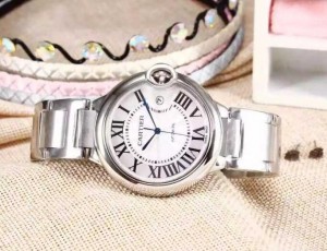 Cartierカルティエ偽物W7100015　ウオッチ　シルバー　チエーン　メンズ男性腕時計　