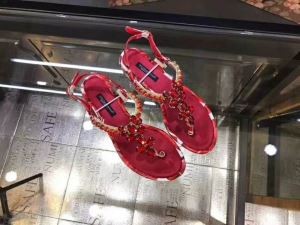 超激得大人気 ドルチェ 靴 コピー サンダル Dolce&Gabbana 店舗 instagram 夏季ブランド デザイン バラ色 グリーン オレンジ3色可選