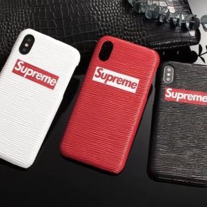 人気更新 SUPREMEボックスロゴ 新品 シュプリーム アイフォン iphoneケース　耐久性 赤色 ファッション スマホケース