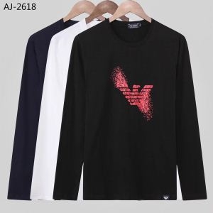 2018定番新作 ロングTシャツ 3色可選  アルマーニ A...