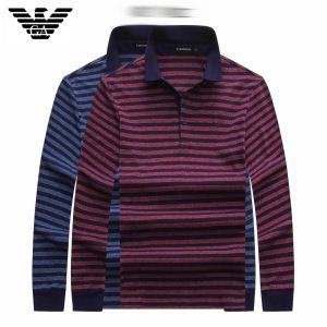 2018年秋冬 Tシャツ 2色可選 アルマーニ ARMANI シック 定番の魅力 SALE特価 単品販売