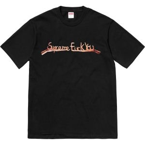 目を惹く作品 SUPREME Tシャツ/半袖 2色選択可 Supreme Fuck You Tee 2018限定モデル