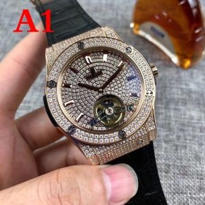 超激得高品質ウブロ 時計 偽物HUBLOT洗練されたエレガントな仕上がりの高品質メンズダイヤモンド腕時計ラウンドケース
