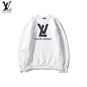新作入荷新品ルイヴィトン トレーナー コピーLOUIS VUITTONシンプルなデザインブラックとホワイトの2色可選スウェットシャツ