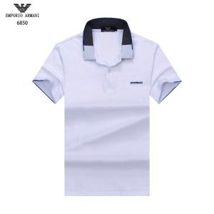 ARMANI アルマーニ 半袖Tシャツ 4色可選 おしゃれの幅が広がり ジュアル感強めの着