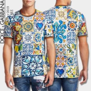Dolce&Gabbana ドルチェ＆ガッバーナ 半袖Tシャツ 好感度が高いアイテム 2019年春夏のトレンドの動向