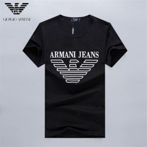 VIP 先行セール2019年夏 春夏に必要なおすすめアイテム ARMANI アルマーニ 半袖Tシャツ 3色可選