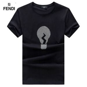 FENDI フェンディ 半袖Tシャツ 4色可選 カジュアルで気分爽快 2019人気お買い得アイテム