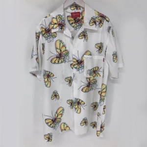 シャツ/半袖 おしゃれな大人の着こなし高い人気  19SS Gonz Butterfly Shirt 魅力的なカラー使い