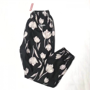 大人っぽい印象が素敵 Supreme  19SS Floral Silk Track Pant  3色可選 スエットパンツ