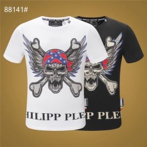 2019年春夏シーズンの人気 PHILIPP PLEIN Tシャツ/半袖  2色可選顧客セール大特価 フィリッププレイン