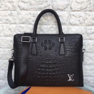 Louis Vuitton メンズ ビジネスバッグ 上品でカジュアルなスタイルに最適 ルイ ヴィトン 通販 コピー ブラック ブランド 格安