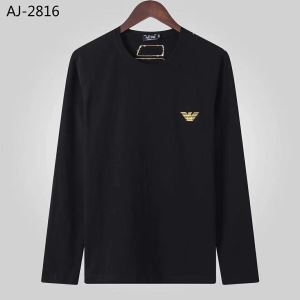 アルマーニ ARMANI 長袖Tシャツ 2色可選 厳選された憧れの秋冬新品 2019年秋冬コレクションを展開中