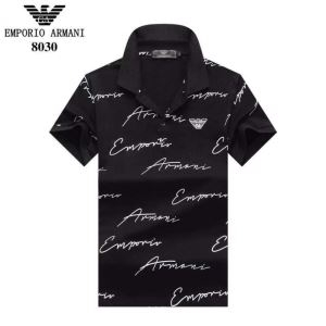 アルマーニ Tシャツ メンズ 上品な爽やかコーデに ARMANI コピー 4色可選 ストリート 限定品 ユニーク デイリー 最高品質