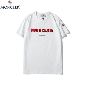 気軽にスタイルアップ モンクレール Tシャツ コピー メンズ MONCLER ブラック ホワイト 通勤通学 カジュアル おしゃれ 安い