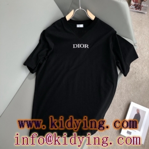 DIOR*NIKE ブランド連名 DIOR Tシャツ 高品質偽物 スタイリッシュでおしゃれ夏季新作