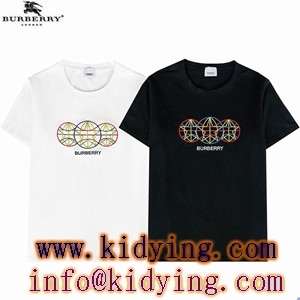 Burberry tシャツ半袖 品質保証 スーパーコピー刺繍...