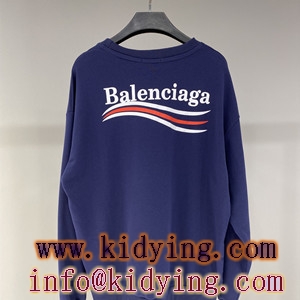 Balenciaga スウェット長袖 激安 2021秋冬新作 最高版本 バレンシアガ人気偽物 丸い襟