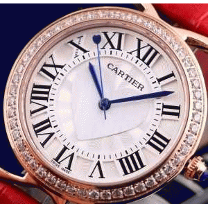 2016  カルティエ  CARTIER魅力的 輸入 クオーツ ムーブメント サファイヤクリスタル風防 女性用腕時計 6色可選