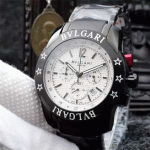 お得セール　黒ブルガリ時計 ディアゴ　BVLGARI  クオーツ ムーブメント 4色可選の3針メンズウォッチ