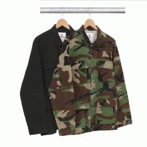 お買い得大人気な秋冬メンズシュプリーム ジャケット アウター　SUPREME 黒と迷彩の2色