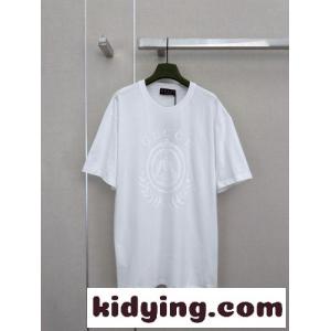 グッチ コピー Tシャツ 偽物 ロゴプリント ユニセックス コットン 半袖Tシャツ ホワイトkid2649rCuC