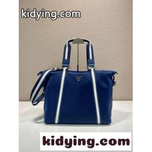 カジュアル お洒落 2WAY トートバッグ プラダ コピーブランド バッグ コピー ブルーkid26b4buKb