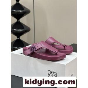 完売必至 アナグラム トングサンダル ロエベ コピー サンダル コピー パープルkid26f8faSb