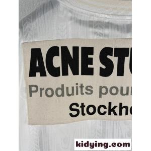 ストリート系 人気 新作 ロゴデザイン ACNE STUDIOS アクネストゥディオズ コピー カットソー クリーンスタイル ユニセックスkidying26aSv4bm